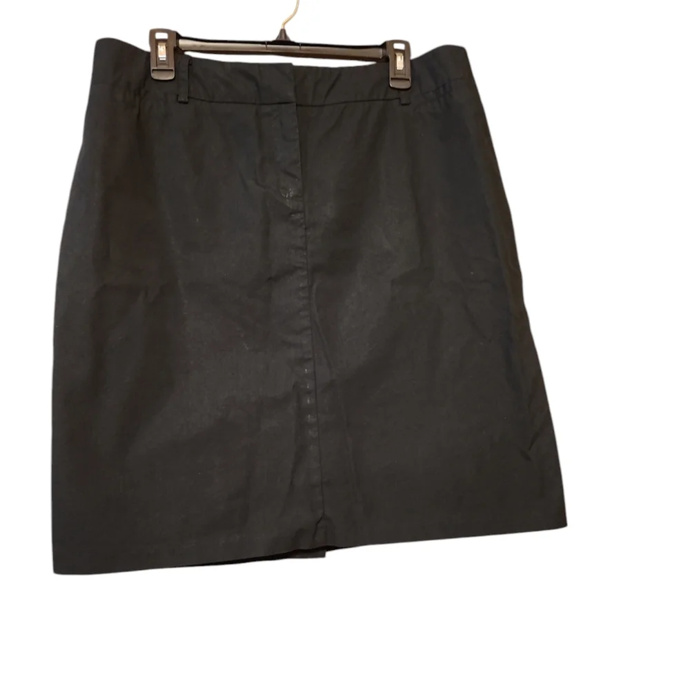 New York & Co. Stretch Black Skirt Size 14